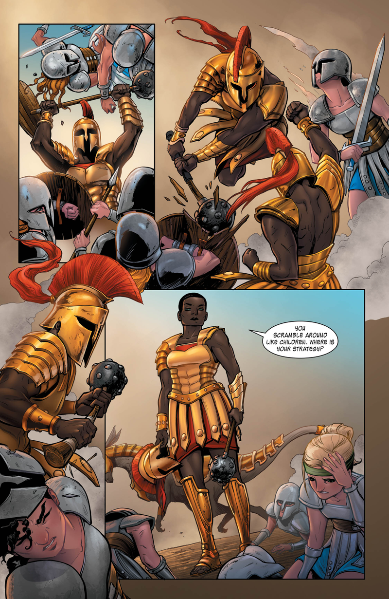 Illustration for article titled Exclusive DC preview: Renae De Liz retells The Legend Of Wonder Woman